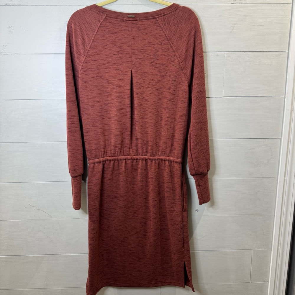 prAna Women's Sunrise Long Sleeve Comfy Dress With Pockets Size Small - Picture 6 of 15